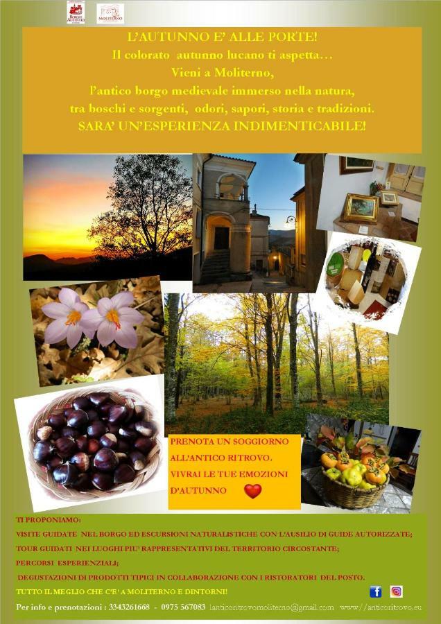 Bed and Breakfast L'Antico Ritrovo Moliterno Exterior foto